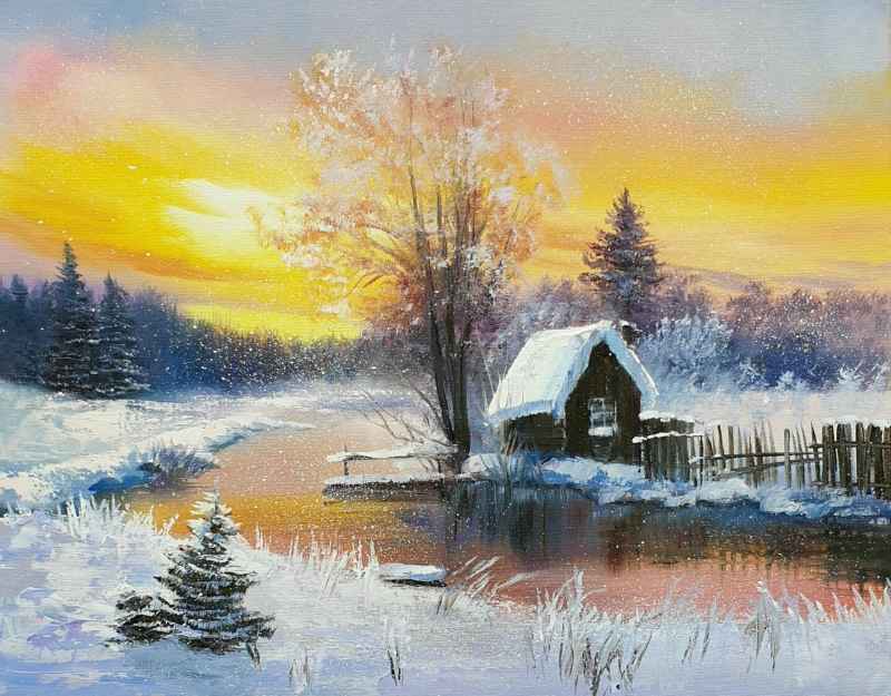 Winter on the river