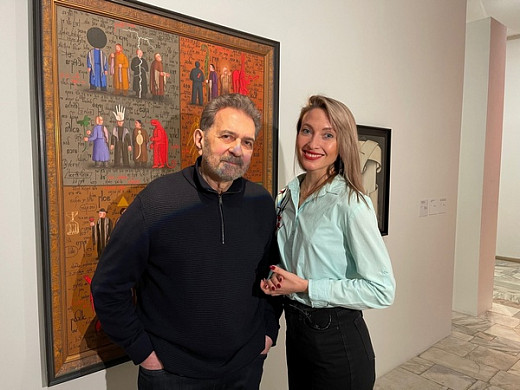 В Иваново приехал всемирно известный художник Гриша Брускин 