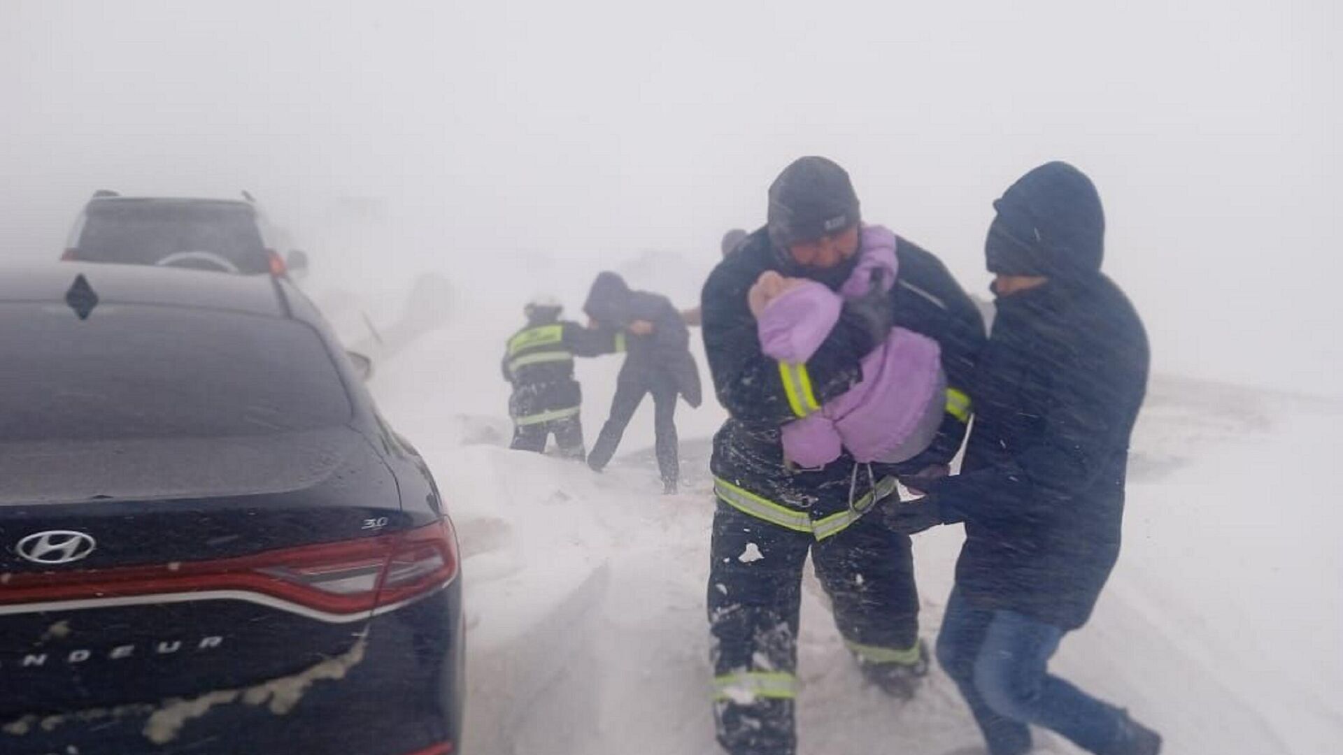 в казахстане на дорогах