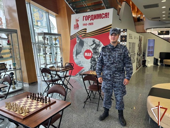 В Югре Росгвардия обеспечила безопасность XXII Международного турнира по шахматам имени А.Е. Карпова 