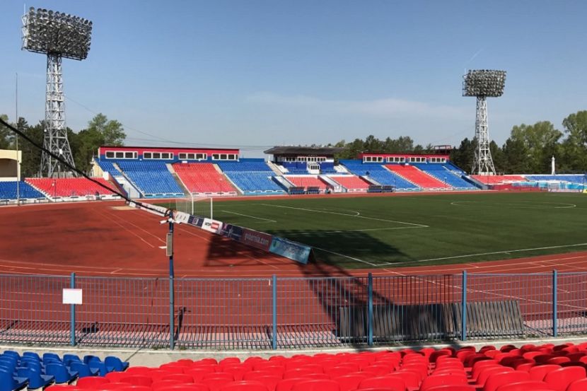 Стадион в Хабаровске