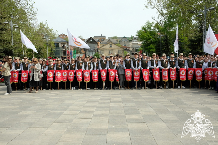 В Дагестане росгвардейцы приняли участие в акции «Вахта памяти»