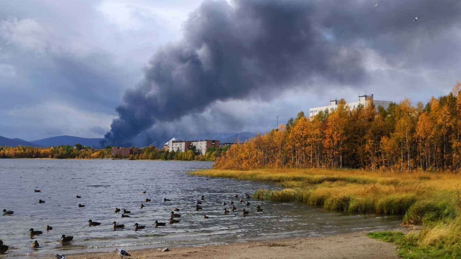 мончегорск набережная имандры