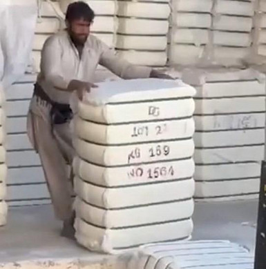 В Ивановскую область пришла первая партия хлопка из Афганистана