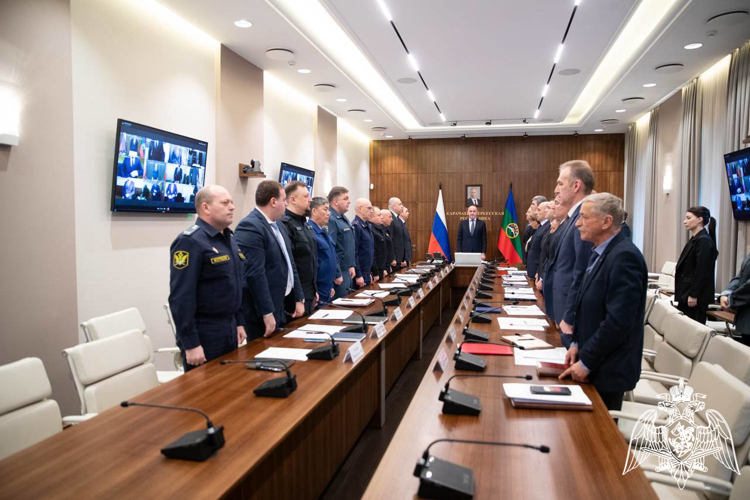 Начальник Управления Росгвардии по Карачаево-Черкесской Республике принял участие в заседании Антитеррористической комиссии региона