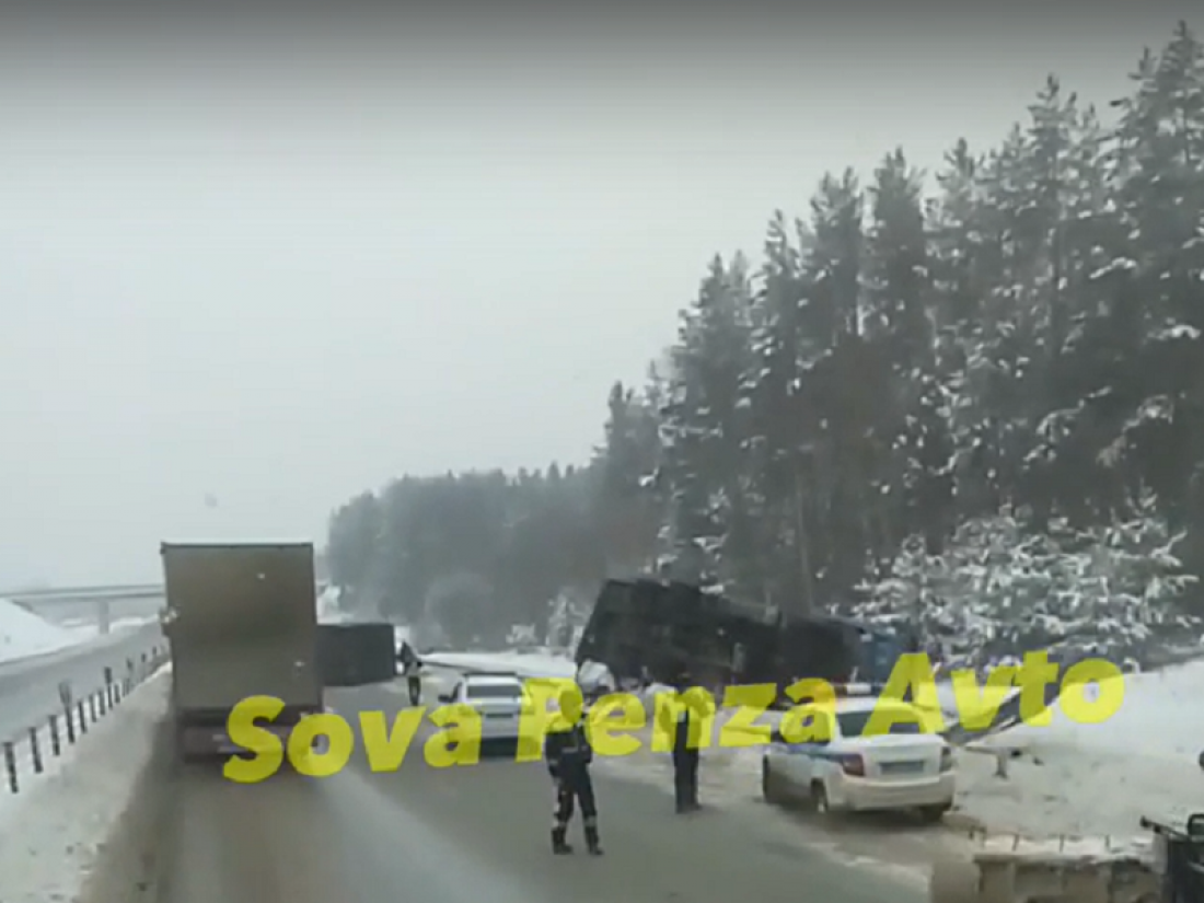 ДТП В Пензенской области на трассе м5