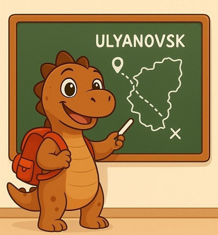 В Ульяновске у краеведческого музея установят скульптуру динозавра