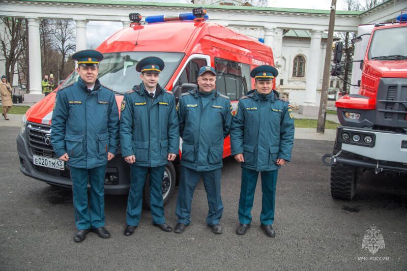 В Кирове на боевое дежурство заступил новый автомобиль