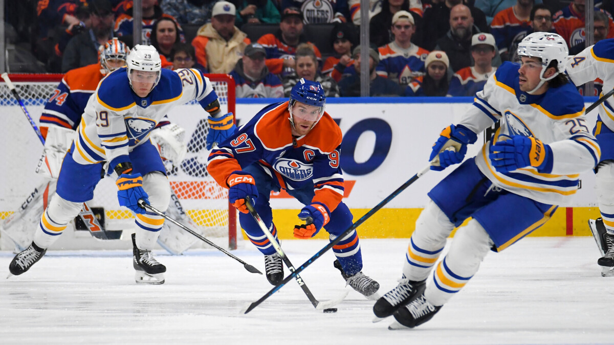 «Эдмонтон» в матче с «Баффало» отыгрался с 0:3, но проиграл в овертайме