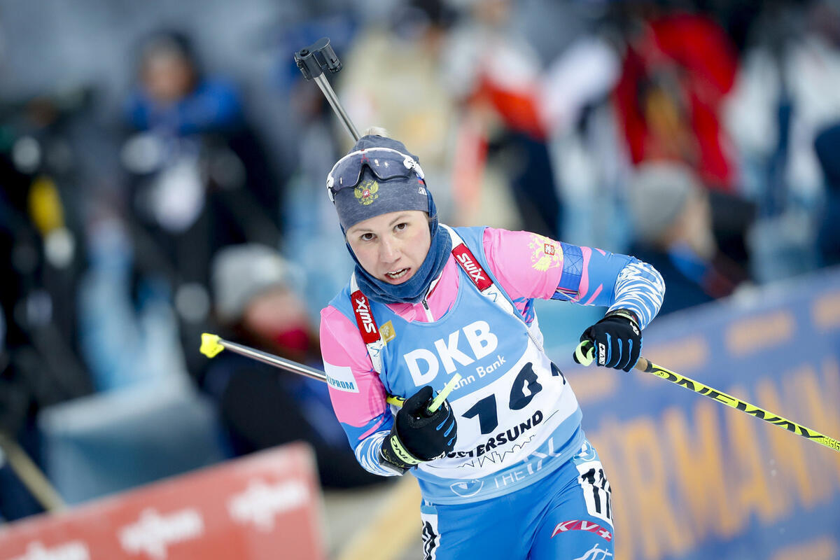 Команда Халили и Резцовой выиграла эстафету на чемпионате России по биатлону