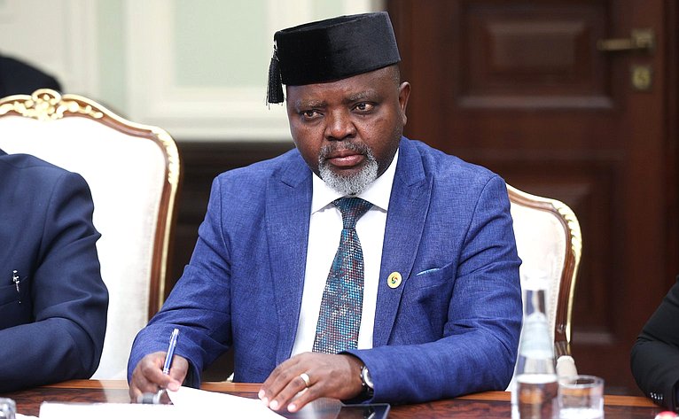 Константин Косачев провел встречу с заместителем Председателя Сената Республики Кения Катури Мурунги