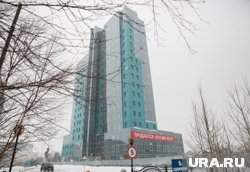 Здание Газпрома пустует с 2016 года 