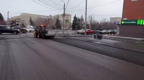 В Пензе закончился ремонт дороги на улице Красной