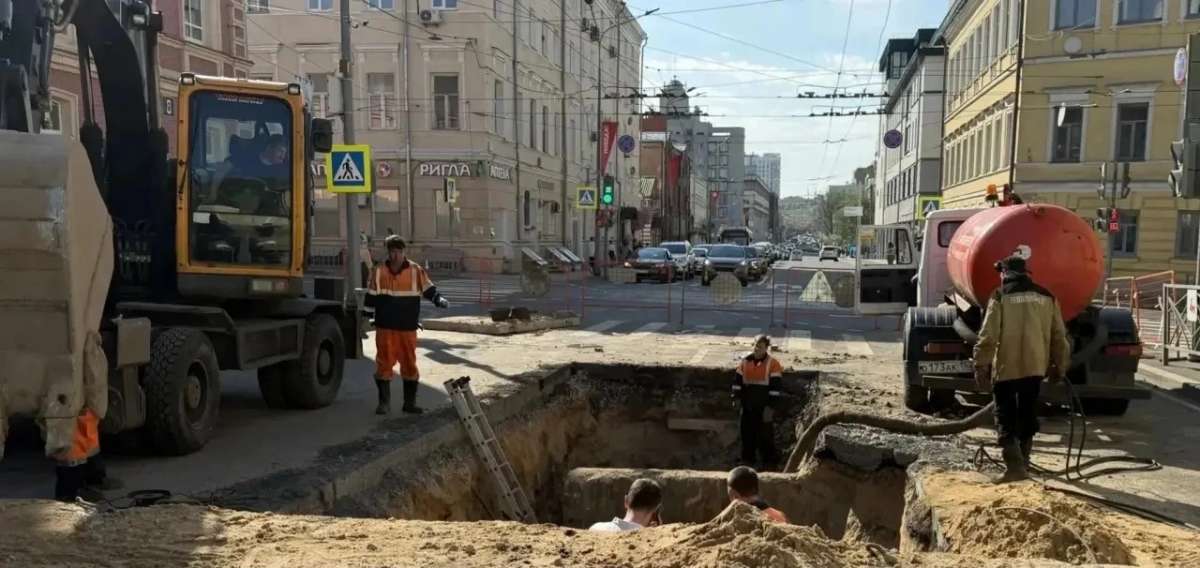 Перекресток улиц Пискунова - Варварская закрыли для транспорта из-за ремонта