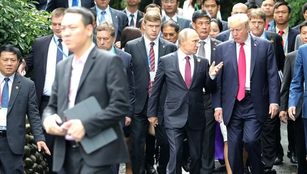 Владимир Путин и Дональд Трамп.