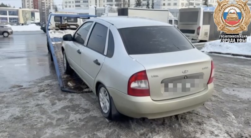 В Уфе поймали подростка, который повторно сел за руль