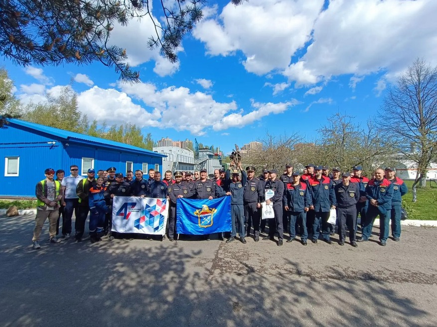  Гатчинские спасатели заняли призовое место на профессиональных состязаниях