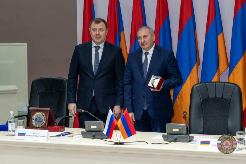 Делегация МЧС России с рабочей поездкой в Республике Армения