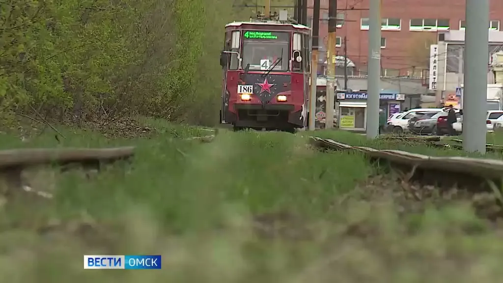 В Омске к 9 мая запустят трамваи Победы