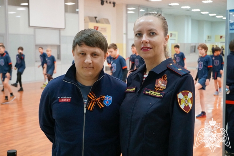Владислав Третьяк и новгородские росгвардейцы присоединились к всероссийской акции «Георгиевская лента»