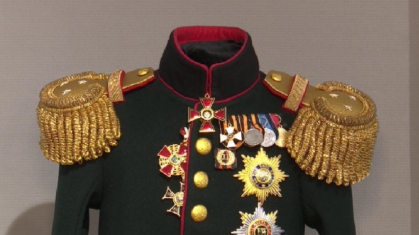 Реконструкцию мундира В. Глинки представили в столице Урала