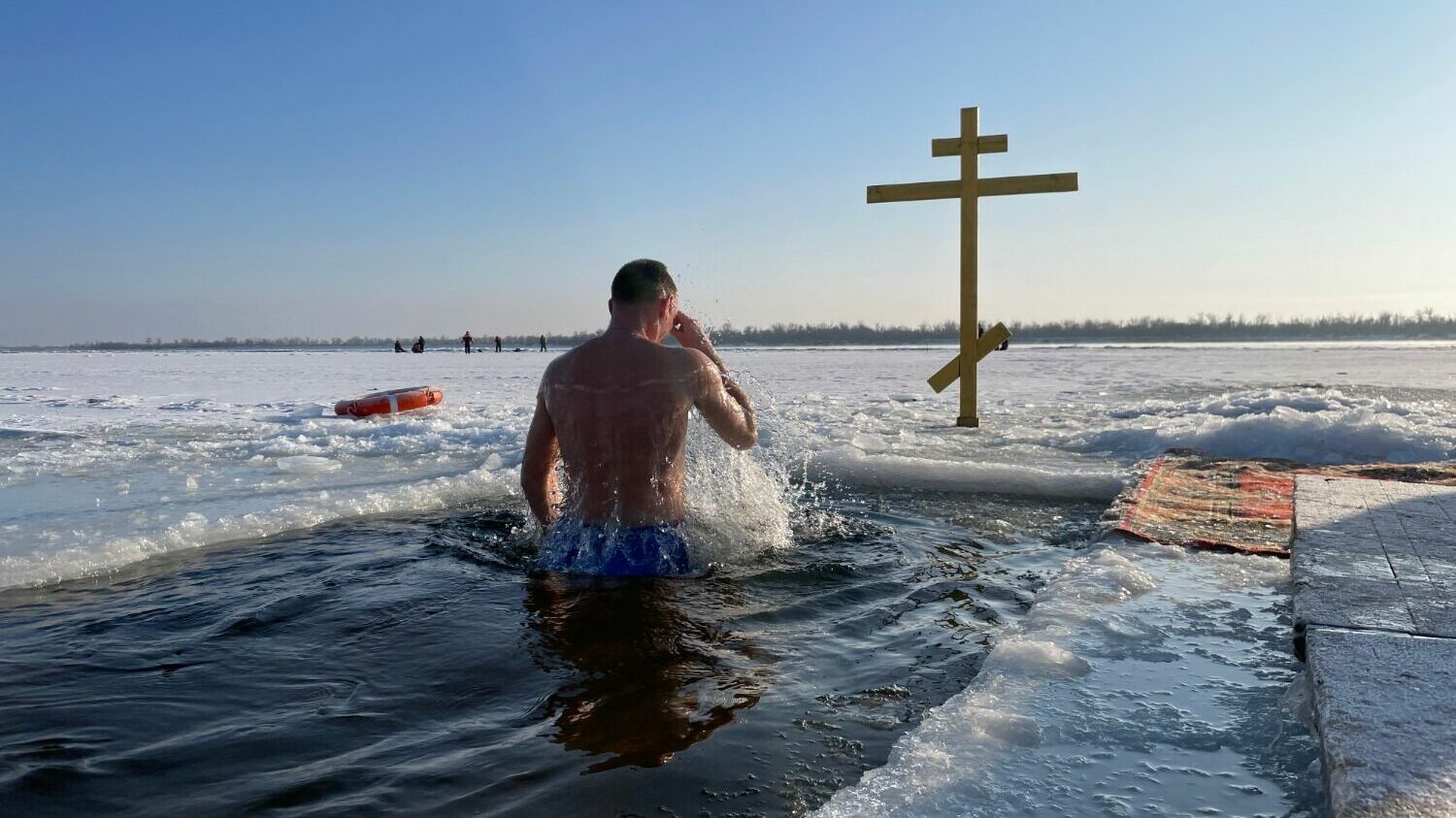 Где купаться в 2024 году. Крещенские купания 2024. Купели в Волгограде на крещение. Купель в Калининграде