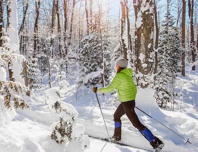 Winter activities Skiing