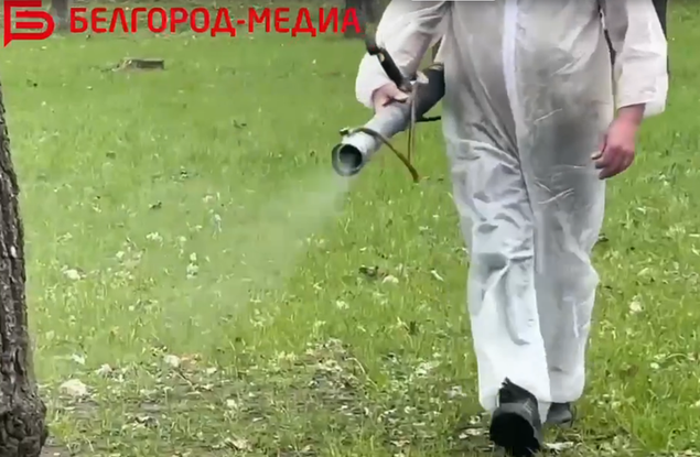 Сегодня в Белгороде продолжится акарицидная обработка общественных пространств