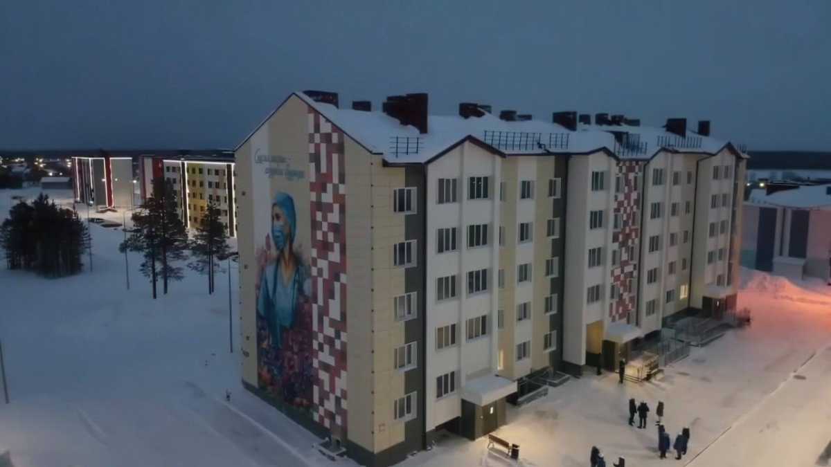 В Губкинском завершено строительство ещё одного многоквартирного дома