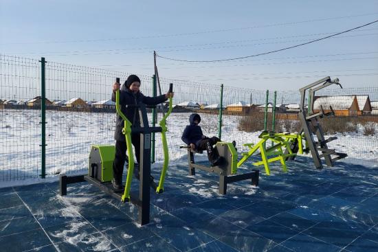 Две спортивные площадки открыли в Иркутском муниципальном округе