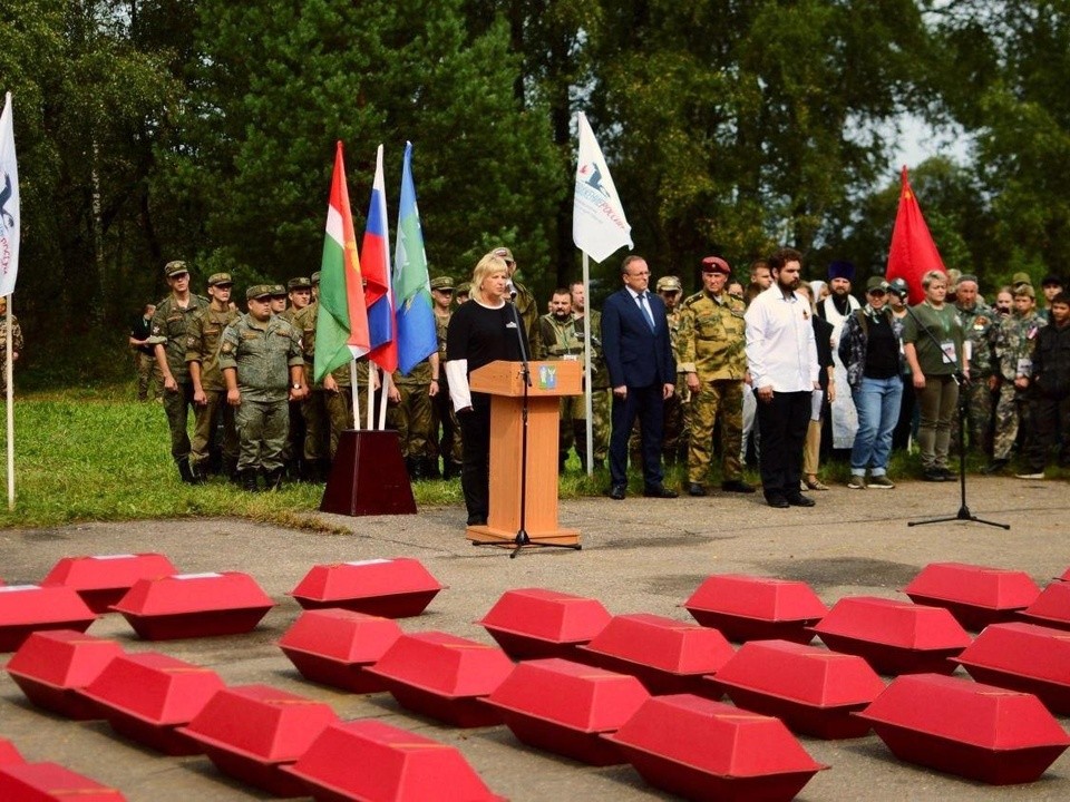 Поисковики Реутова нашли останки более сотни советских солдат