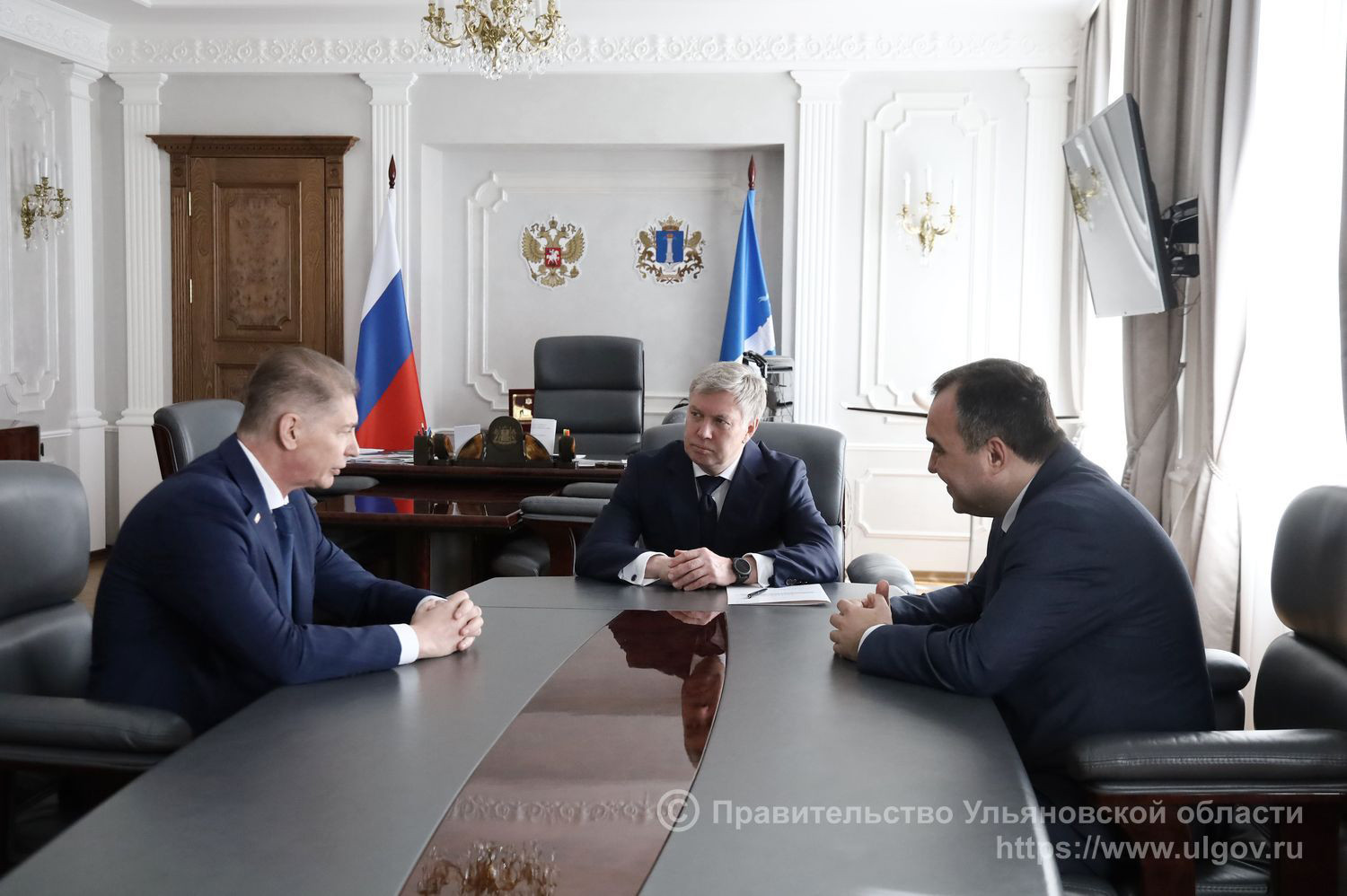 Губернатор Ульяновской области встретился с новым руководителем Центра медицинской радиологии в Димитровграде