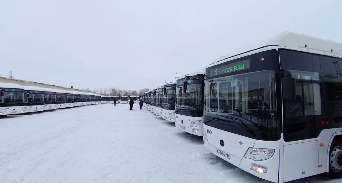 В Нижневартовске на городские маршруты выходит 80 новых автобусов