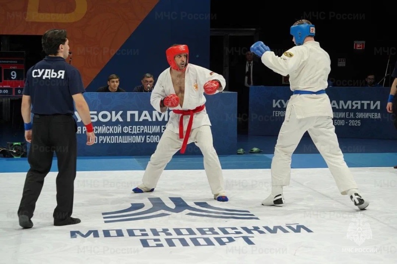 Спортсмены Главного управления МЧС России по Республике Крым привезли медали с Всероссийских соревнований по рукопашному бою памяти Героя России Евгения Зиничева