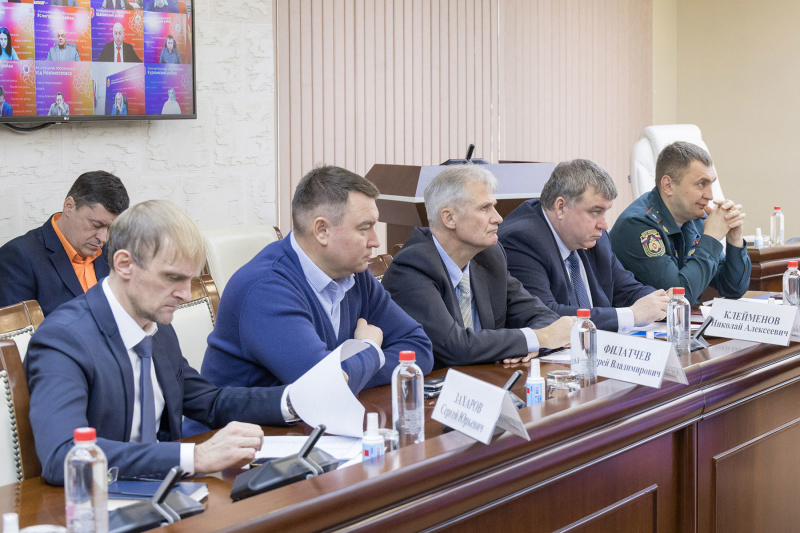 В Правительстве Тульской области прошло заседание штаба по вопросам жизнеобеспечения