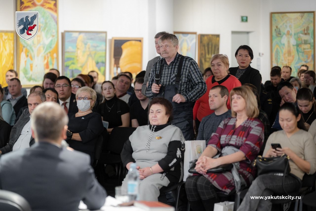 Встречи с населением в Якутске