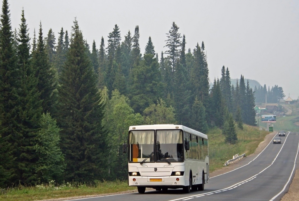 Картинки автобус на дороге