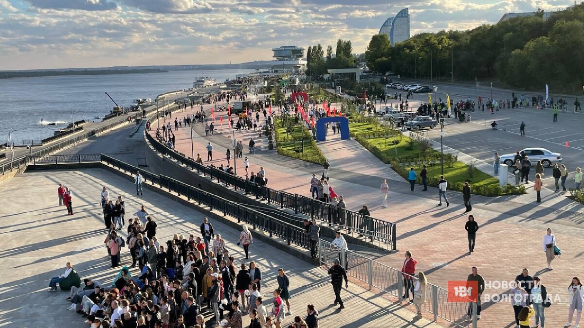 центральная набережная в волгограде