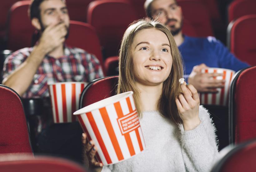 Зрители в кино