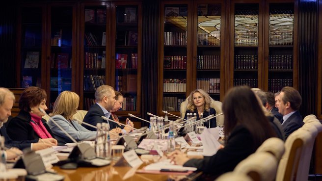 Татьяна Голикова провела первое заседание оргкомитета по подготовке к празднованию 150-летия ГИТИСа