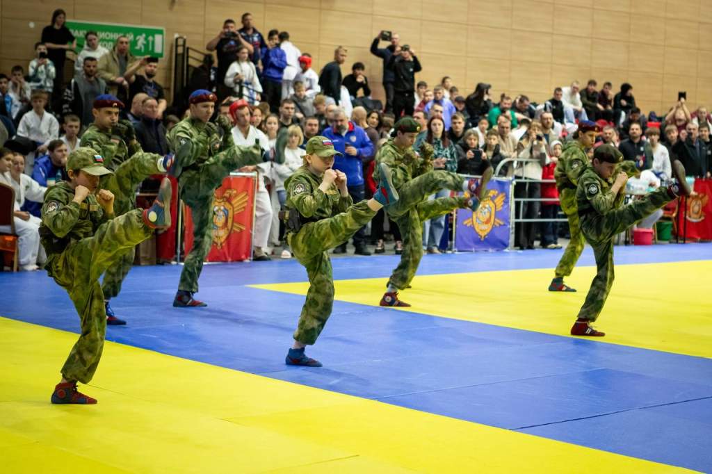 В Курске прошел турнир по рукопашному бою «Вершина»
