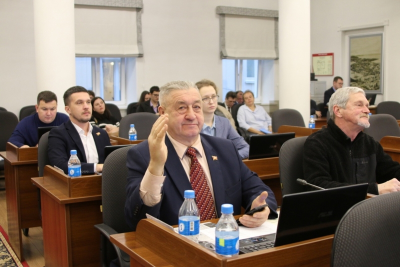 Бюджет города принят в первом чтении