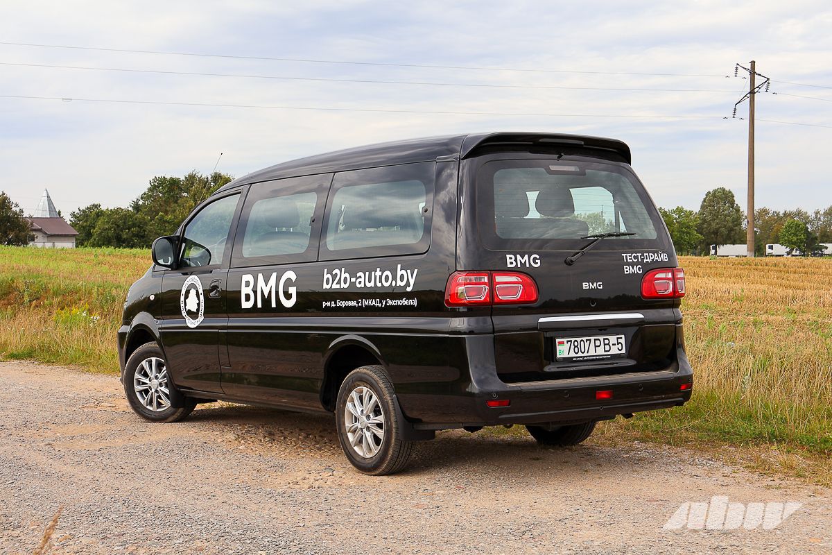 «Буханкозаменитель»: тест-драйв микроавтобуса белорусской сборки BMG M5