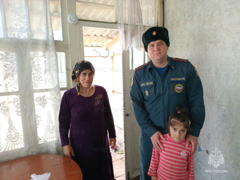 Профилактические мероприятия сотрудников МЧС прошли в населенных пунктах Табасаранского района