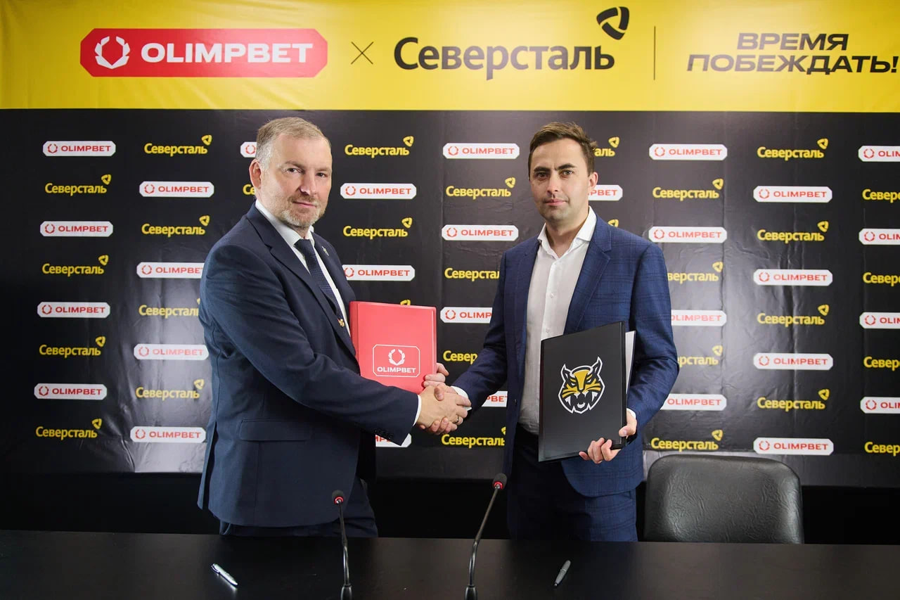 OLIMPBET стал официальным партнером хоккейного клуба «Северсталь»