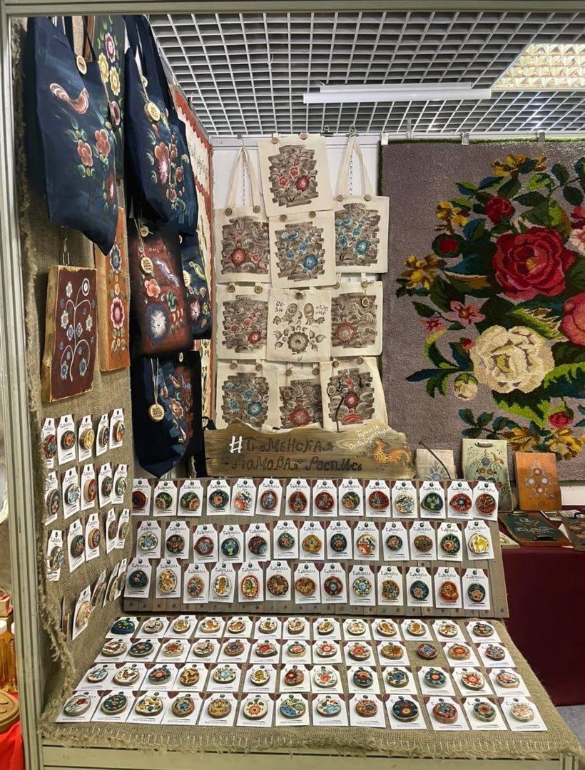 Northern treasures. Ярмарка Расписная. Тюменская роспись. Роспись на ВДНХ. Тюменские художники.