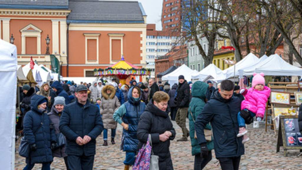 В Клайпеде - ярмарка Казюкаса