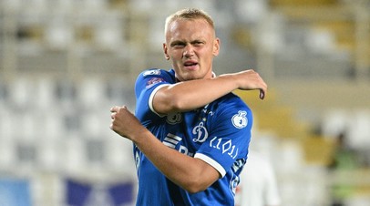 Нападающий «Динамо» Константин Тюкавин