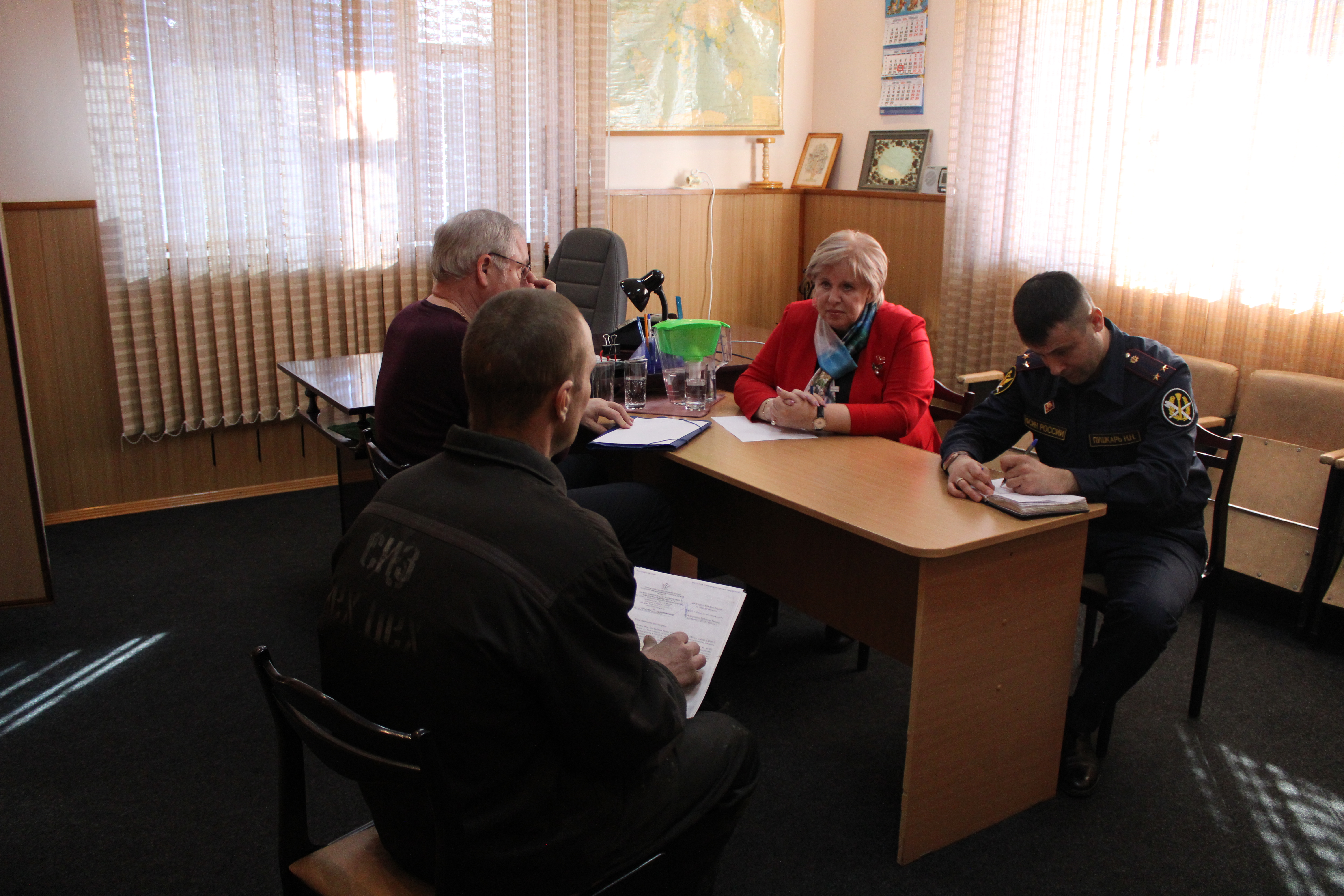 Исправительную колонию № 9 УФСИН России по Омской области посетила Уполномоченный Омской области по правам человека
