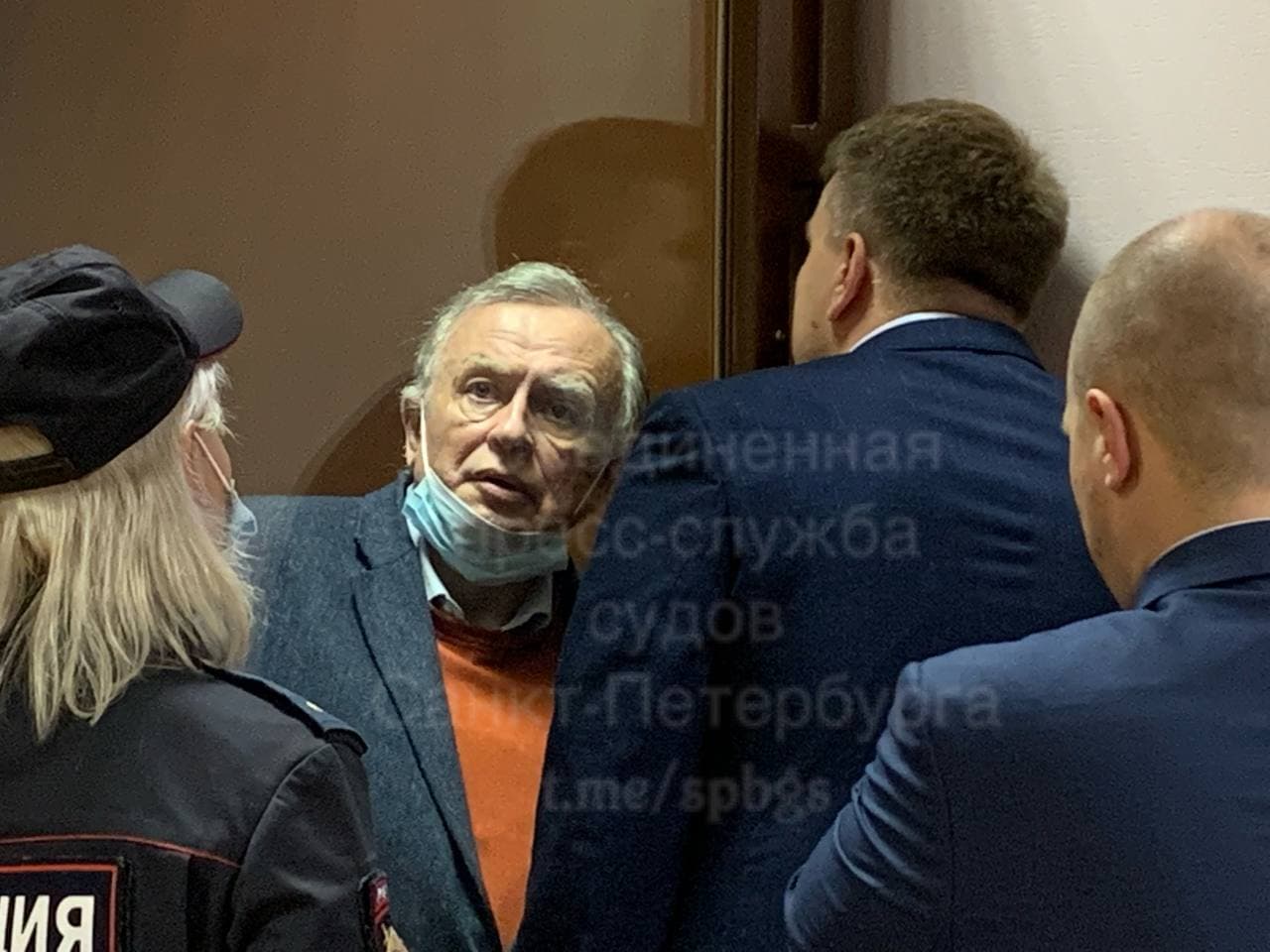 Олег Соколов в суде 27 сентября 2021 года